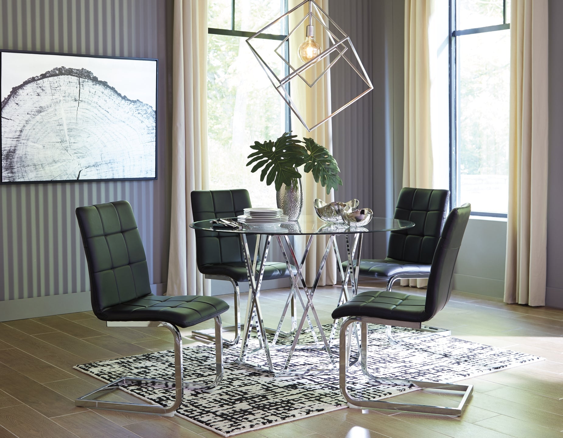 Madanere Dining Table and 4 Chairs Furniture Mart -  online today or in-store at our location in Duluth, Ga. Furniture Mart Georgia. View our lowest price today. Shop Now. 