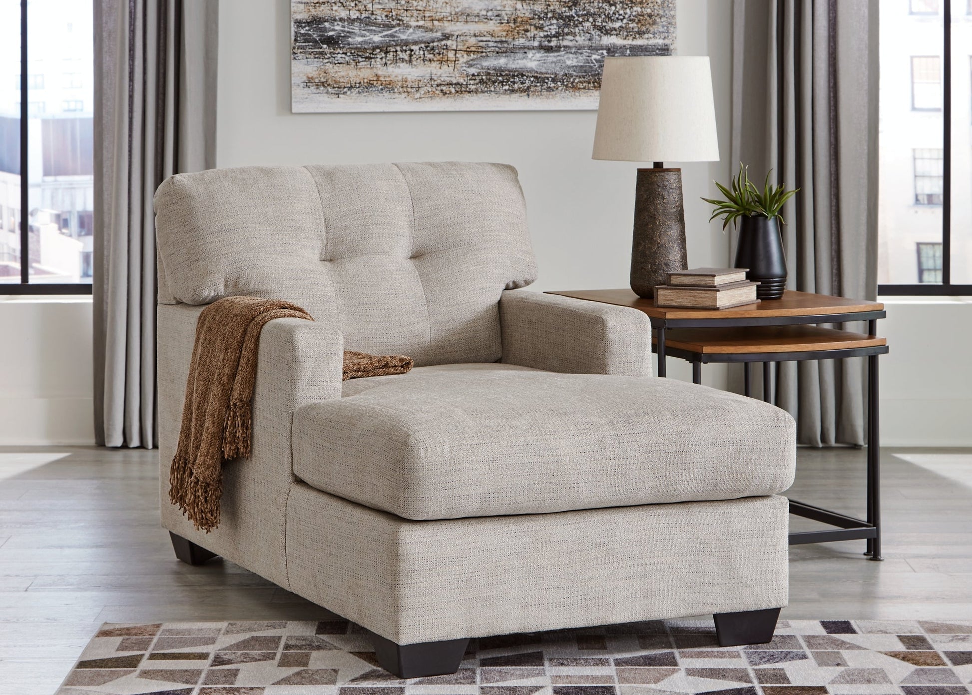 Mahoney Chaise Furniture Mart -  online today or in-store at our location in Duluth, Ga. Furniture Mart Georgia. View our lowest price today. Shop Now. 