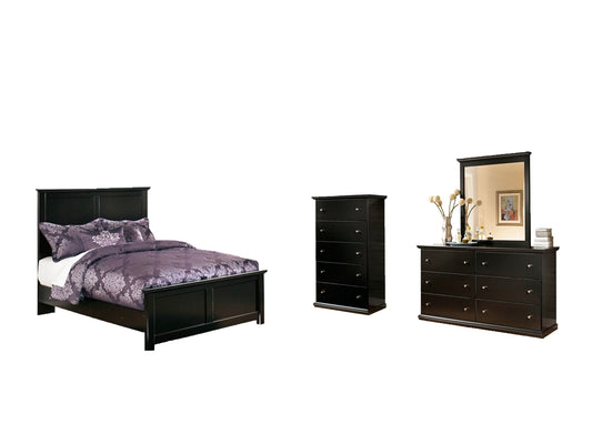 Maribel Full Panel Bed with Mirrored Dresser and Chest Furniture Mart -  online today or in-store at our location in Duluth, Ga. Furniture Mart Georgia. View our lowest price today. Shop Now. 