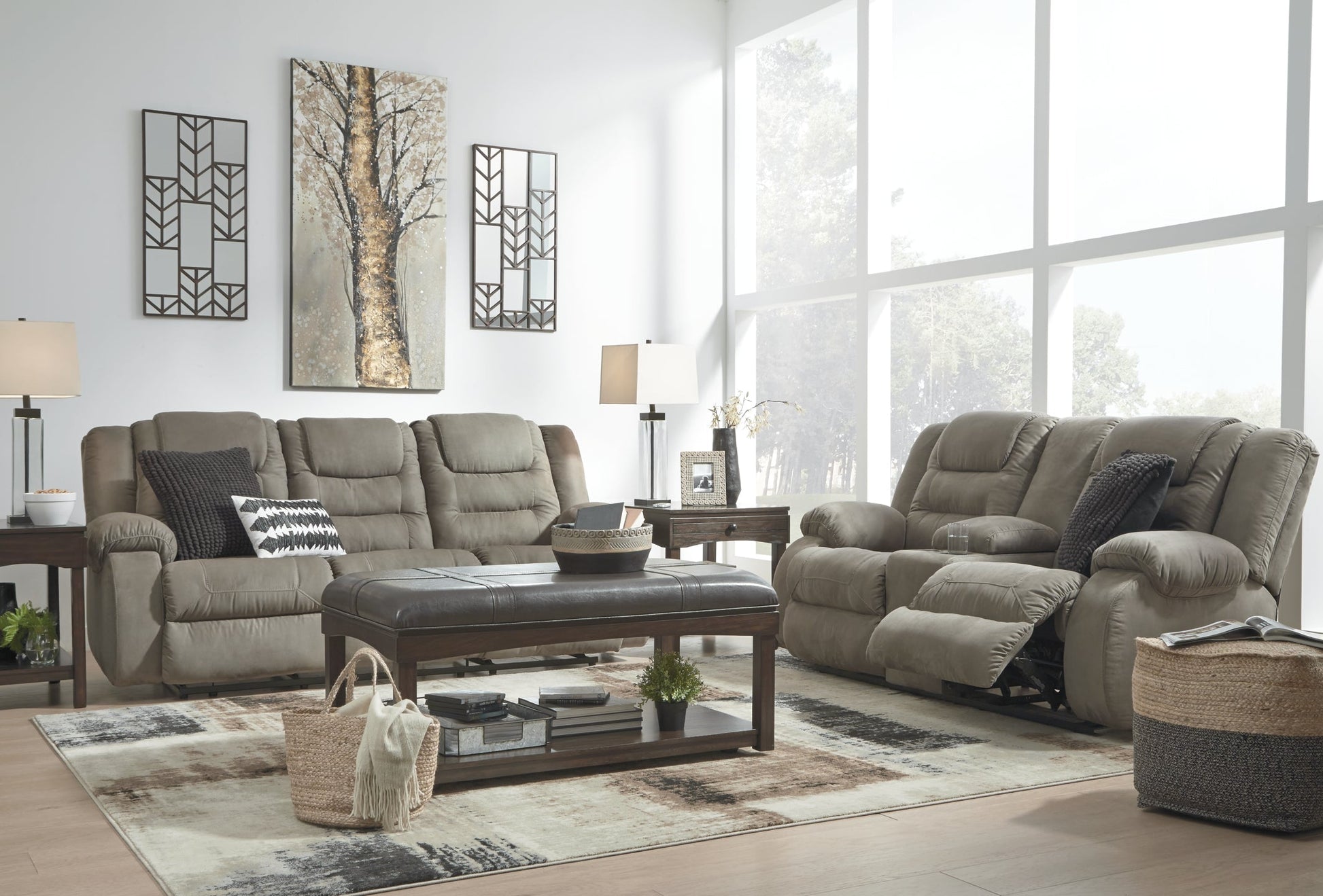 McCade DBL Rec Loveseat w/Console Furniture Mart -  online today or in-store at our location in Duluth, Ga. Furniture Mart Georgia. View our lowest price today. Shop Now. 