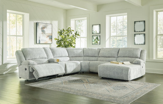 McClelland 6-Piece Reclining Sectional with Chaise Furniture Mart -  online today or in-store at our location in Duluth, Ga. Furniture Mart Georgia. View our lowest price today. Shop Now. 