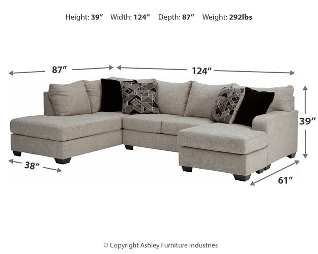 Megginson 2-Piece Sectional with Chair and Ottoman Furniture Mart -  online today or in-store at our location in Duluth, Ga. Furniture Mart Georgia. View our lowest price today. Shop Now. 