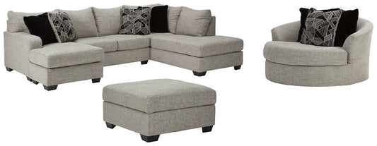 Megginson 2-Piece Sectional with Chair and Ottoman Furniture Mart -  online today or in-store at our location in Duluth, Ga. Furniture Mart Georgia. View our lowest price today. Shop Now. 