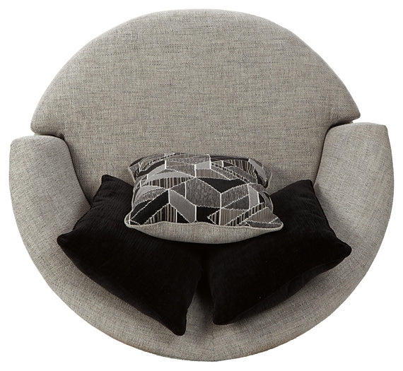 Megginson Oversized Round Swivel Chair Furniture Mart -  online today or in-store at our location in Duluth, Ga. Furniture Mart Georgia. View our lowest price today. Shop Now. 