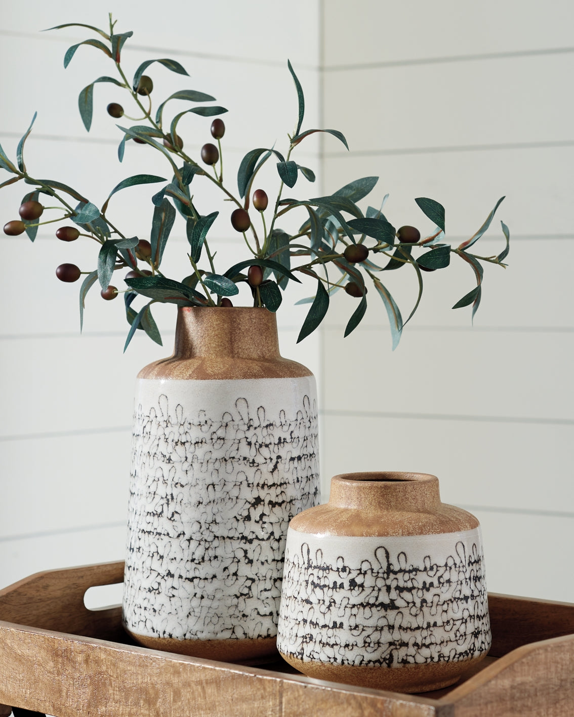 Meghan Vase Set (2/CN) Furniture Mart -  online today or in-store at our location in Duluth, Ga. Furniture Mart Georgia. View our lowest price today. Shop Now. 