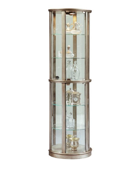 Metallic Mirrored Half Round Curio Furniture Mart -  online today or in-store at our location in Duluth, Ga. Furniture Mart Georgia. View our lowest price today. Shop Now. 
