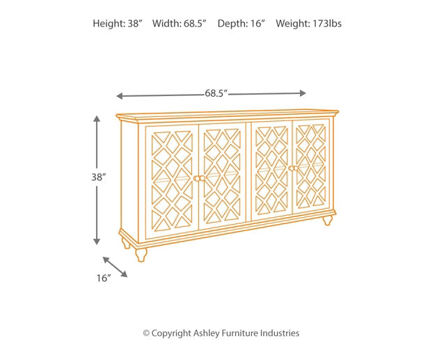 Mirimyn Accent Cabinet Furniture Mart -  online today or in-store at our location in Duluth, Ga. Furniture Mart Georgia. View our lowest price today. Shop Now. 