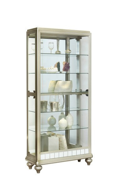 Mirrored Metallic Side Entry Curio Furniture Mart -  online today or in-store at our location in Duluth, Ga. Furniture Mart Georgia. View our lowest price today. Shop Now. 