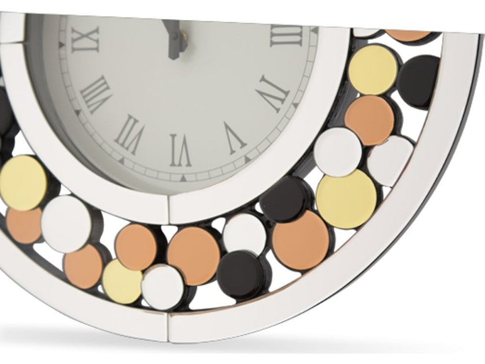 Montreal Round Clock with Colored Accents Furniture Mart -  online today or in-store at our location in Duluth, Ga. Furniture Mart Georgia. View our lowest price today. Shop Now. 