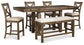 Moriville Counter Height Dining Table and 4 Barstools and Bench Furniture Mart -  online today or in-store at our location in Duluth, Ga. Furniture Mart Georgia. View our lowest price today. Shop Now. 