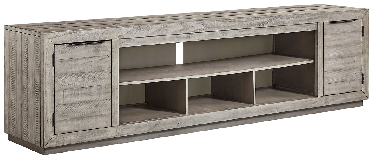 Naydell XL TV Stand w/Fireplace Option Furniture Mart -  online today or in-store at our location in Duluth, Ga. Furniture Mart Georgia. View our lowest price today. Shop Now. 