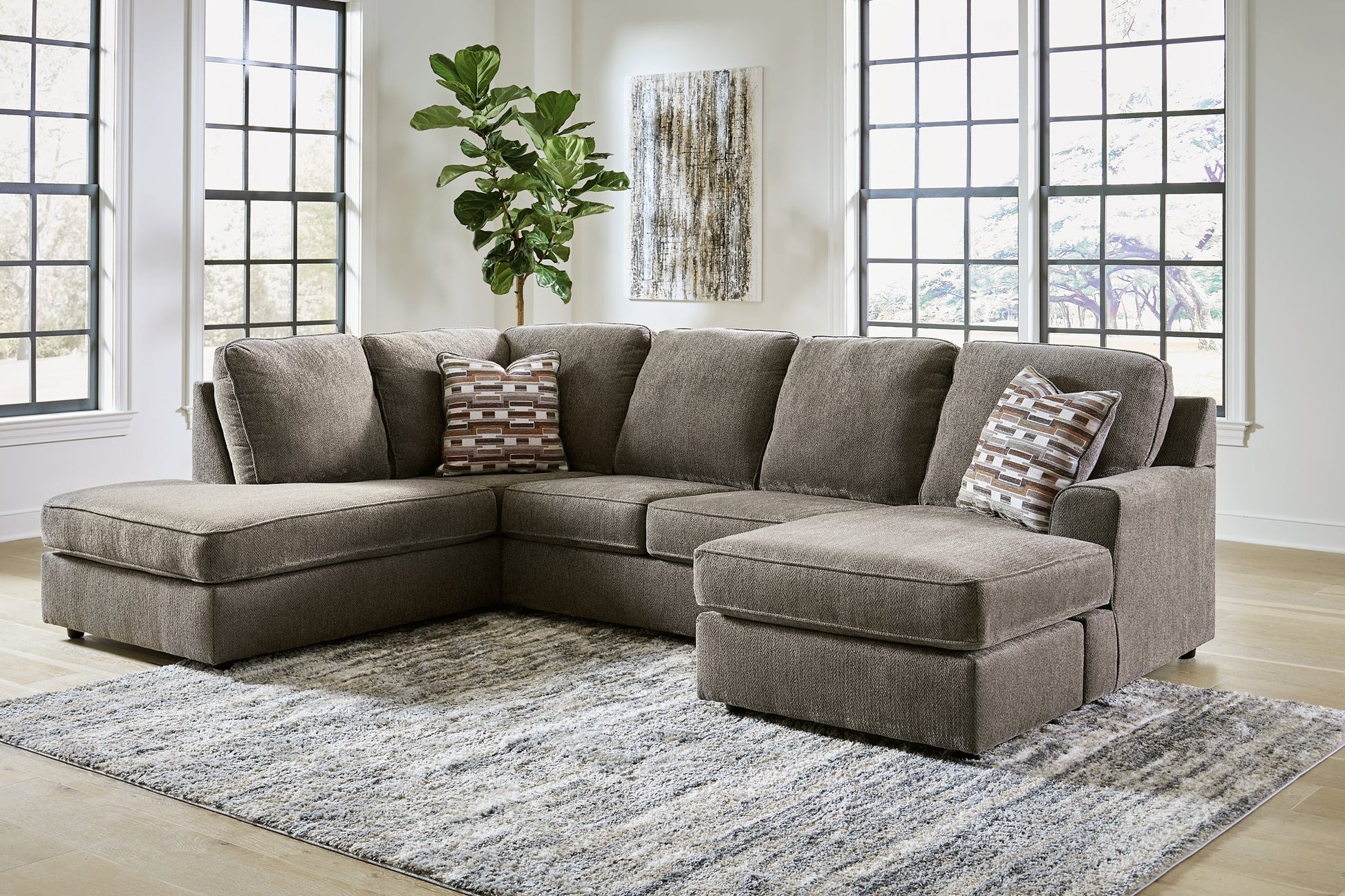 O'Phannon 2-Piece Sectional with Ottoman Furniture Mart -  online today or in-store at our location in Duluth, Ga. Furniture Mart Georgia. View our lowest price today. Shop Now. 