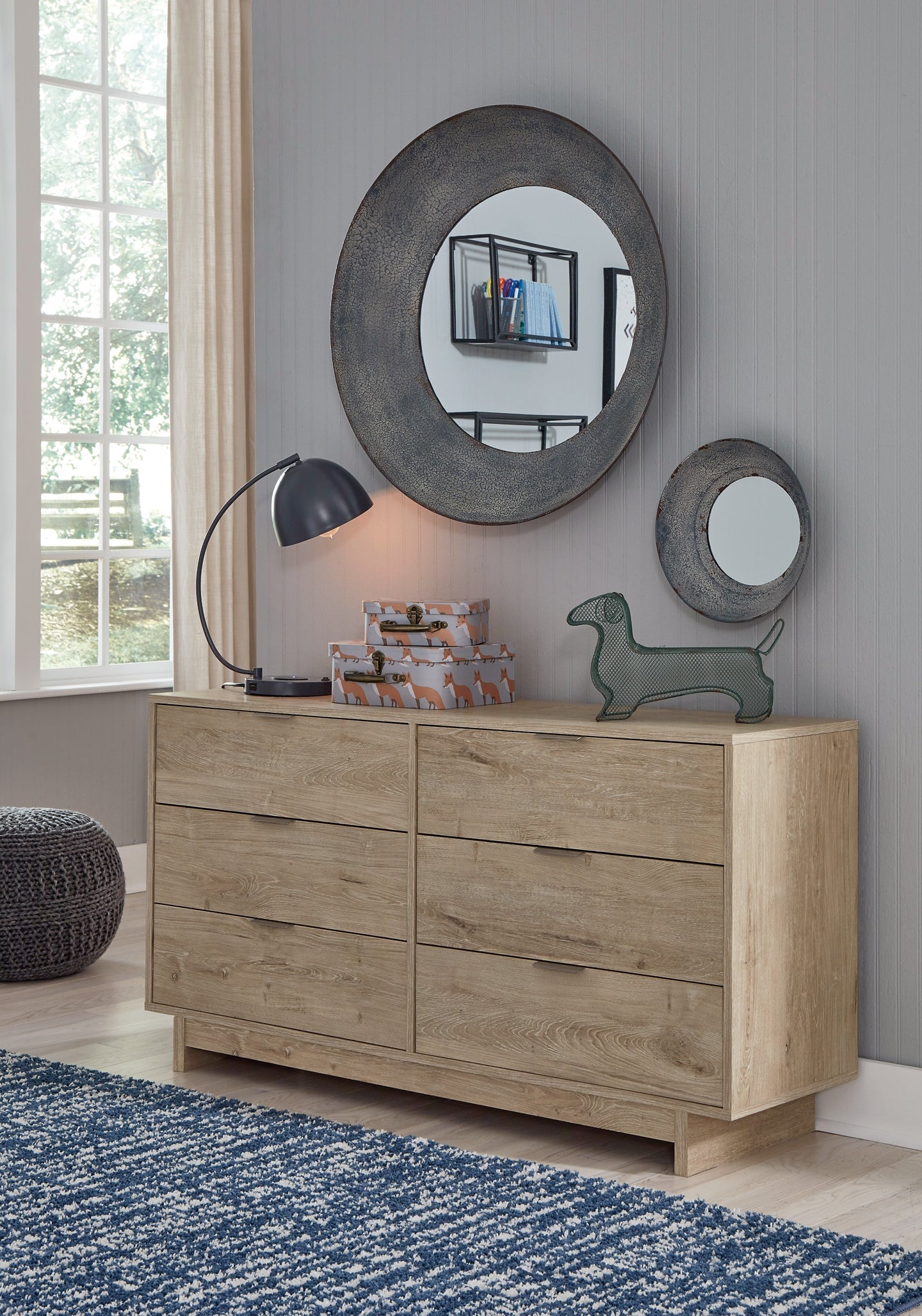 Oliah Six Drawer Dresser Furniture Mart -  online today or in-store at our location in Duluth, Ga. Furniture Mart Georgia. View our lowest price today. Shop Now. 