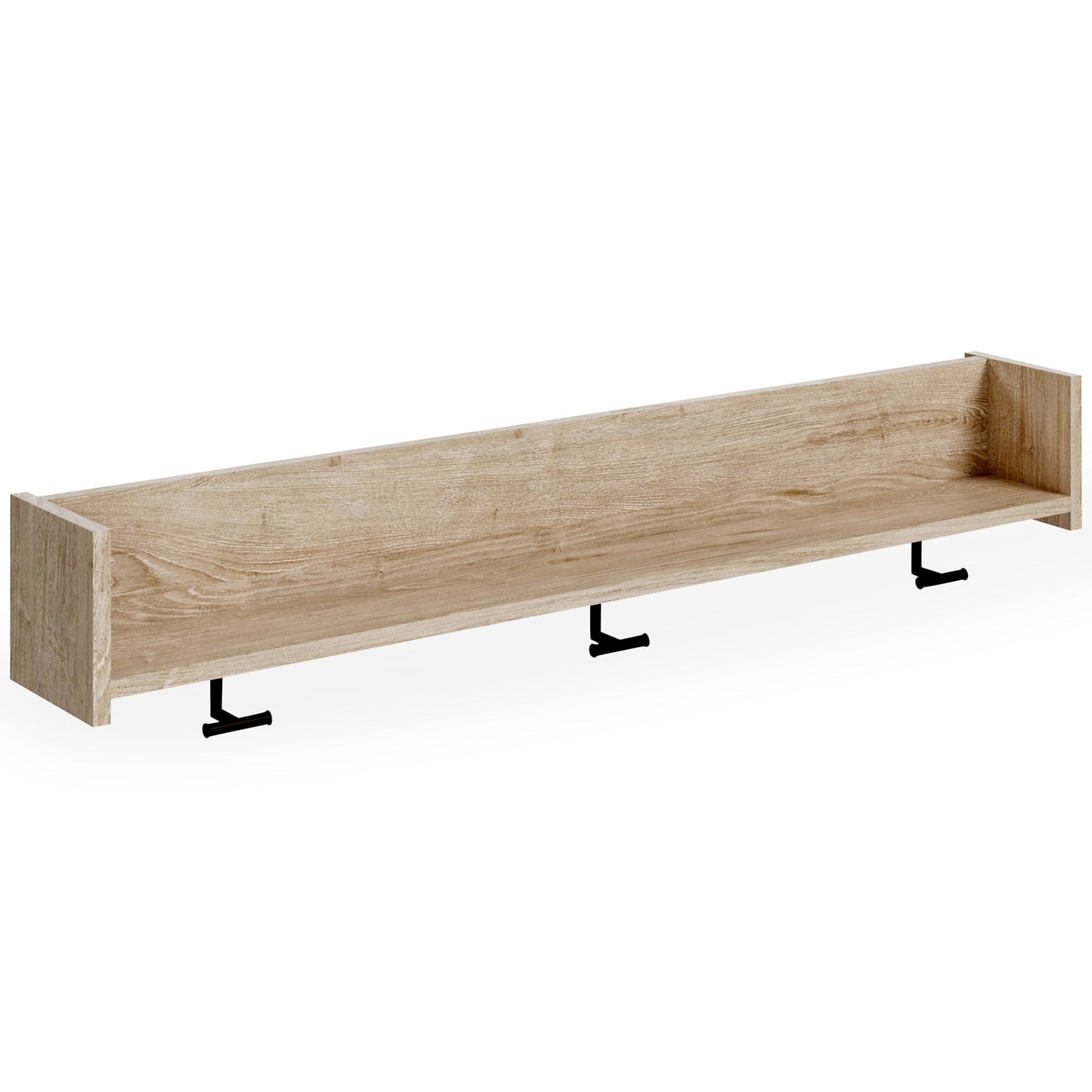 Oliah Wall Mounted Coat Rack w/Shelf Furniture Mart -  online today or in-store at our location in Duluth, Ga. Furniture Mart Georgia. View our lowest price today. Shop Now. 