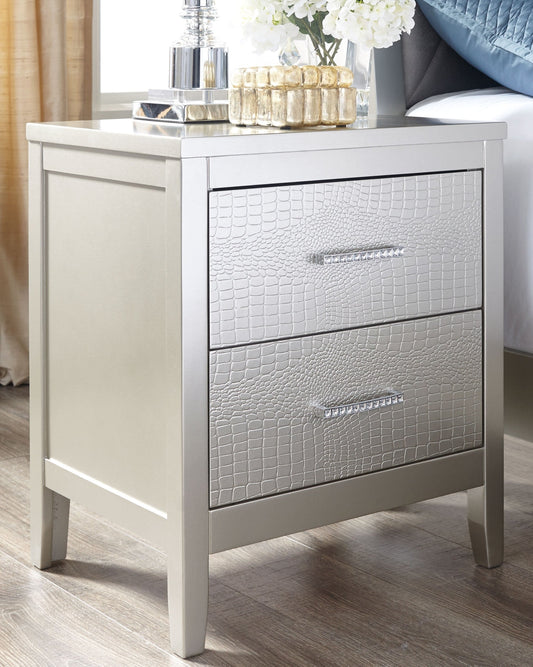 Olivet Two Drawer Night Stand Furniture Mart -  online today or in-store at our location in Duluth, Ga. Furniture Mart Georgia. View our lowest price today. Shop Now. 