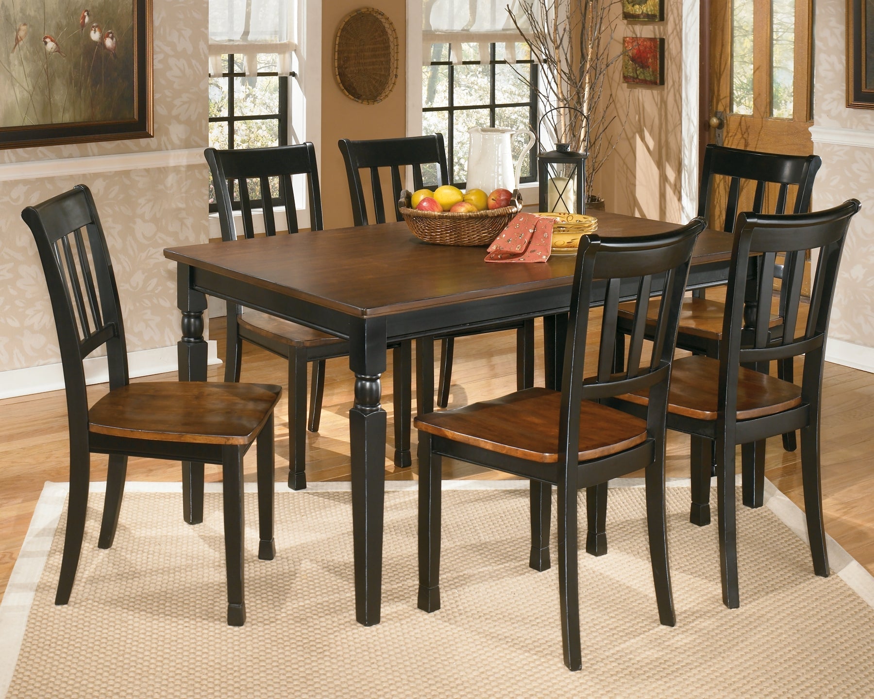 Owingsville Dining Table and 6 Chairs Furniture Mart -  online today or in-store at our location in Duluth, Ga. Furniture Mart Georgia. View our lowest price today. Shop Now. 