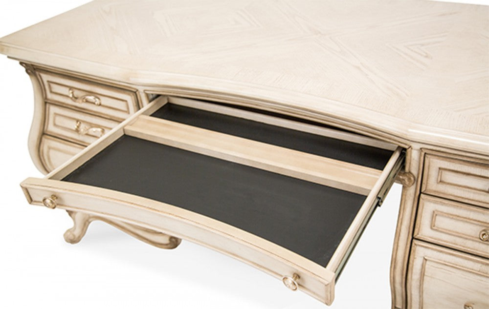 PLATINE DE ROYALE Collection (Desk) Furniture Mart -  online today or in-store at our location in Duluth, Ga. Furniture Mart Georgia. View our lowest price today. Shop Now. 