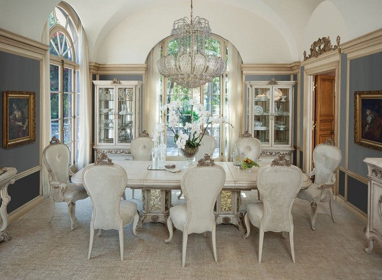 PLATINE DE ROYALE Collection (Dining Set) Furniture Mart -  online today or in-store at our location in Duluth, Ga. Furniture Mart Georgia. View our lowest price today. Shop Now. 