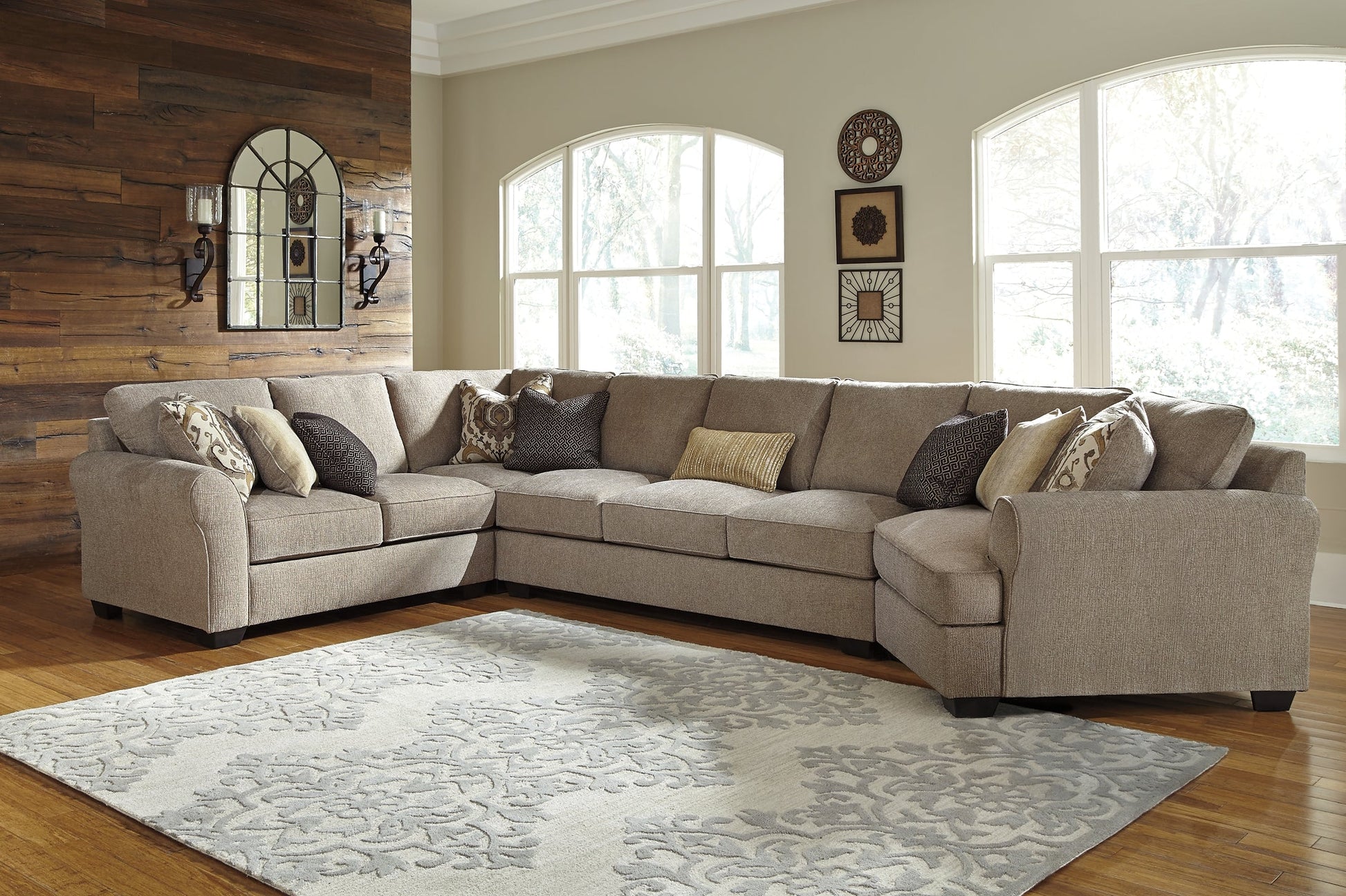Pantomine 4-Piece Sectional with Ottoman Furniture Mart -  online today or in-store at our location in Duluth, Ga. Furniture Mart Georgia. View our lowest price today. Shop Now. 
