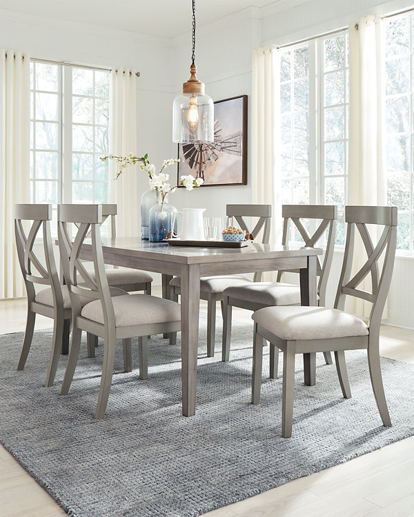 Parellen Dining Table and 6 Chairs Furniture Mart -  online today or in-store at our location in Duluth, Ga. Furniture Mart Georgia. View our lowest price today. Shop Now. 