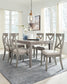 Parellen Dining Table and 6 Chairs Furniture Mart -  online today or in-store at our location in Duluth, Ga. Furniture Mart Georgia. View our lowest price today. Shop Now. 