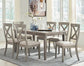 Parellen Dining Table and 6 Chairs Furniture Mart -  online today or in-store at our location in Duluth, Ga. Furniture Mart Georgia. View our lowest price today. Shop Now. 