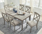 Parellen Dining Table and 6 Chairs Furniture Mart -  online today or in-store at our location in Duluth, Ga. Furniture Mart Georgia. View our lowest price today. Shop Now. 