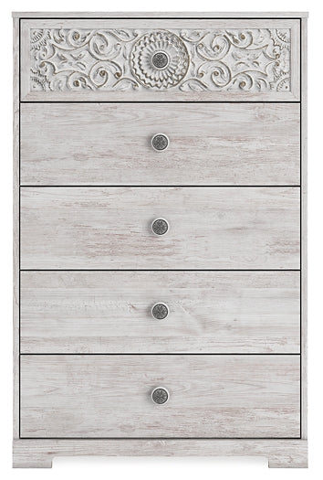 Paxberry Five Drawer Chest Furniture Mart -  online today or in-store at our location in Duluth, Ga. Furniture Mart Georgia. View our lowest price today. Shop Now. 