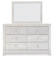Paxberry King Panel Bed with Mirrored Dresser, Chest and Nightstand Furniture Mart -  online today or in-store at our location in Duluth, Ga. Furniture Mart Georgia. View our lowest price today. Shop Now. 