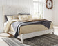 Paxberry King Panel Bed with Mirrored Dresser and Chest Furniture Mart -  online today or in-store at our location in Duluth, Ga. Furniture Mart Georgia. View our lowest price today. Shop Now. 