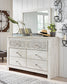 Paxberry Queen Panel Bed with Mirrored Dresser and Nightstand Furniture Mart -  online today or in-store at our location in Duluth, Ga. Furniture Mart Georgia. View our lowest price today. Shop Now. 