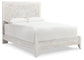 Paxberry Queen Panel Bed with Mirrored Dresser and Nightstand Furniture Mart -  online today or in-store at our location in Duluth, Ga. Furniture Mart Georgia. View our lowest price today. Shop Now. 