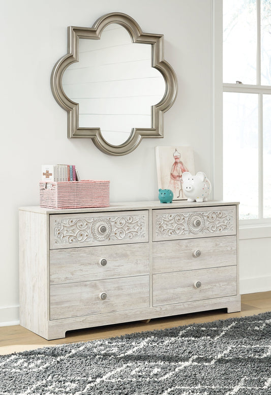 Paxberry Six Drawer Dresser Furniture Mart -  online today or in-store at our location in Duluth, Ga. Furniture Mart Georgia. View our lowest price today. Shop Now. 