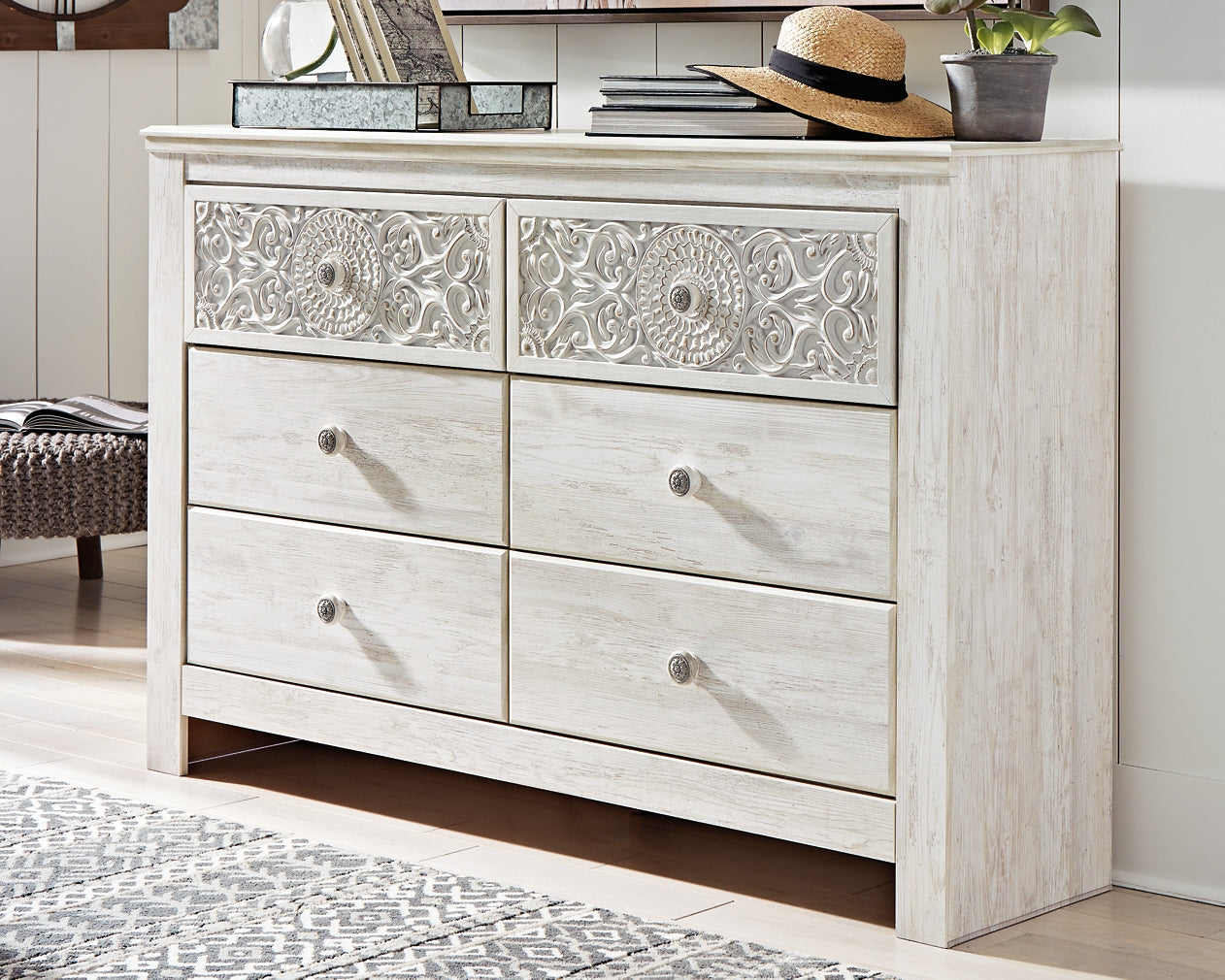 Paxberry Six Drawer Dresser Furniture Mart -  online today or in-store at our location in Duluth, Ga. Furniture Mart Georgia. View our lowest price today. Shop Now. 