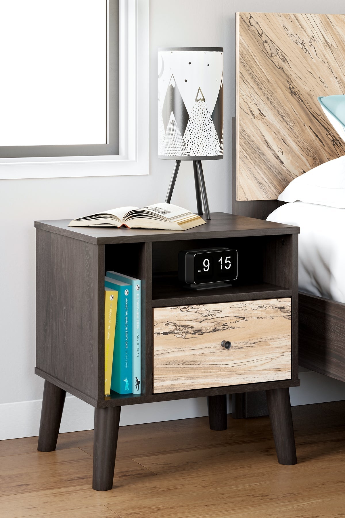 Piperton One Drawer Night Stand Furniture Mart -  online today or in-store at our location in Duluth, Ga. Furniture Mart Georgia. View our lowest price today. Shop Now. 