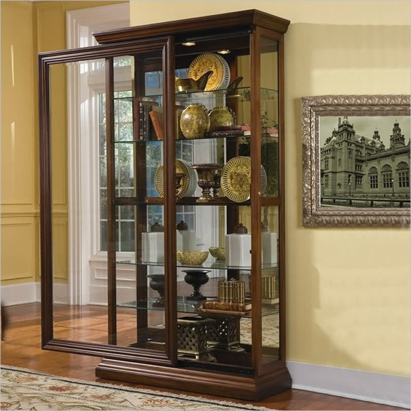 Pulaski Edwardian Two Way Sliding Door Curio Cabinet Furniture Mart -  online today or in-store at our location in Duluth, Ga. Furniture Mart Georgia. View our lowest price today. Shop Now. 