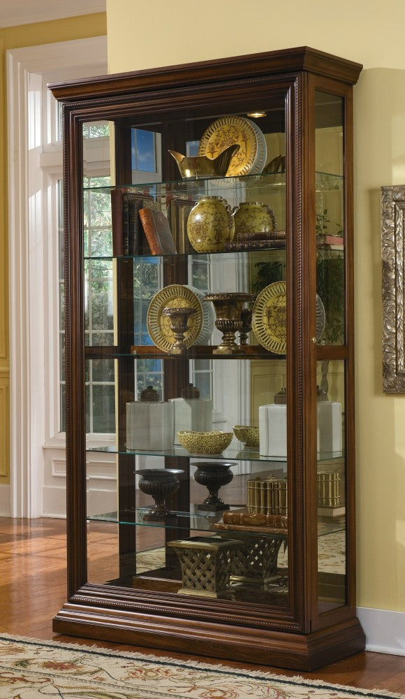 Pulaski Edwardian Two Way Sliding Door Curio Cabinet Furniture Mart -  online today or in-store at our location in Duluth, Ga. Furniture Mart Georgia. View our lowest price today. Shop Now. 
