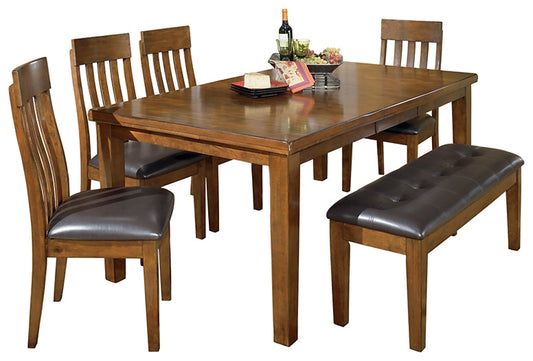 Ralene Dining Table and 4 Chairs and Bench Furniture Mart -  online today or in-store at our location in Duluth, Ga. Furniture Mart Georgia. View our lowest price today. Shop Now. 