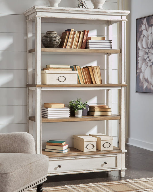 Realyn Bookcase Furniture Mart -  online today or in-store at our location in Duluth, Ga. Furniture Mart Georgia. View our lowest price today. Shop Now. 