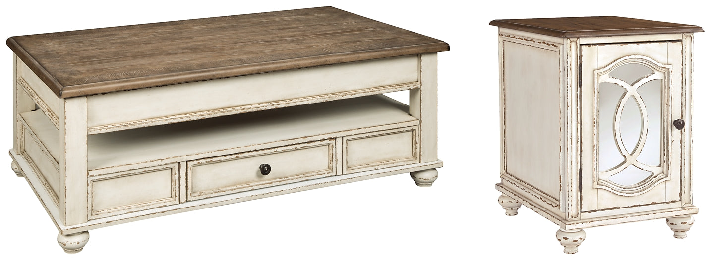 Realyn Coffee Table with 1 End Table Furniture Mart -  online today or in-store at our location in Duluth, Ga. Furniture Mart Georgia. View our lowest price today. Shop Now. 