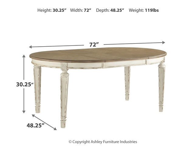 Realyn Dining Table and 4 Chairs Furniture Mart -  online today or in-store at our location in Duluth, Ga. Furniture Mart Georgia. View our lowest price today. Shop Now. 