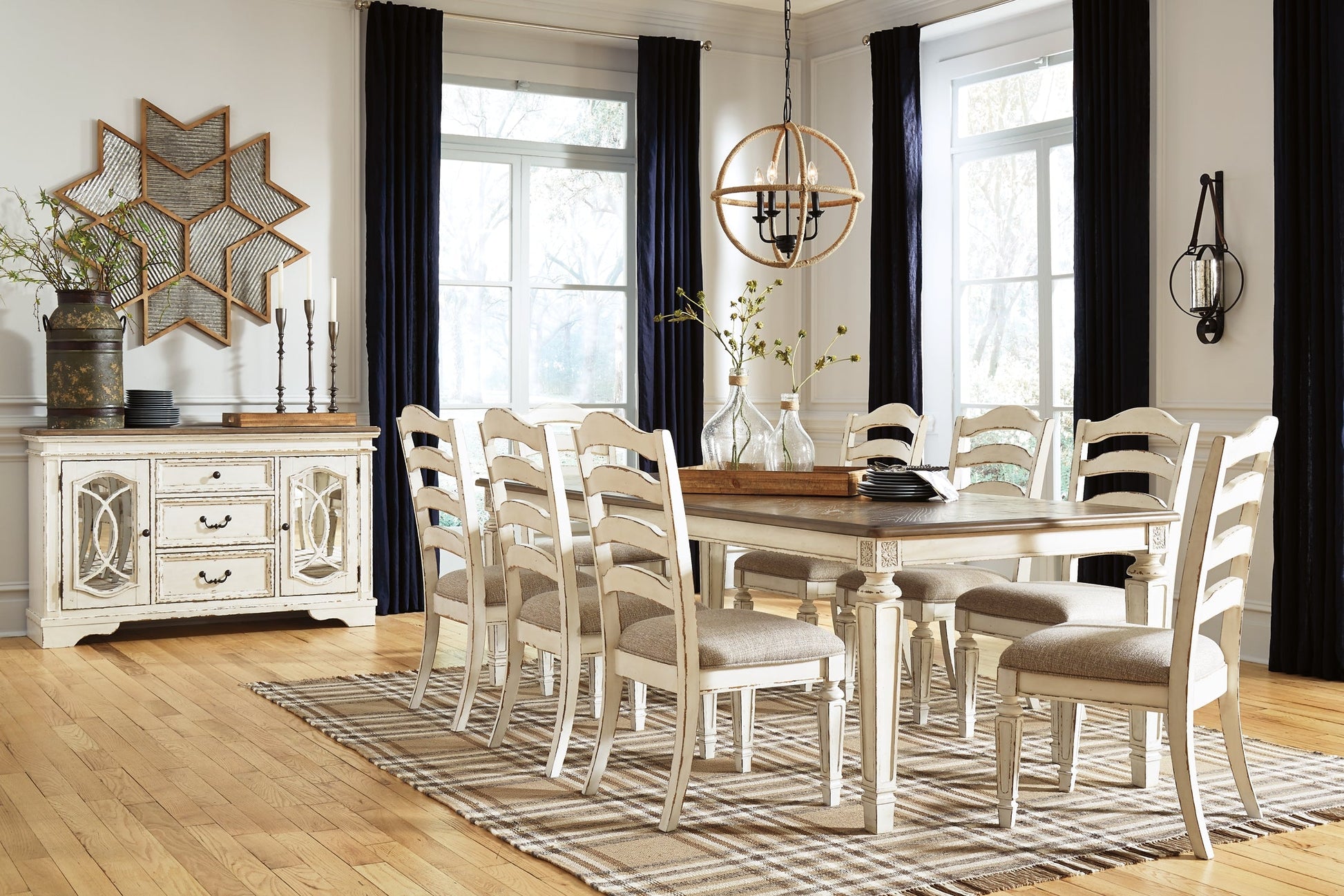 Realyn Dining Table and 8 Chairs Furniture Mart -  online today or in-store at our location in Duluth, Ga. Furniture Mart Georgia. View our lowest price today. Shop Now. 