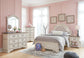 Realyn Full Panel Bed with Mirrored Dresser, Chest and Nightstand Furniture Mart -  online today or in-store at our location in Duluth, Ga. Furniture Mart Georgia. View our lowest price today. Shop Now. 