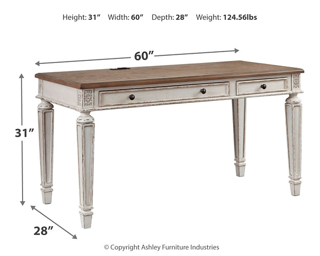 Realyn Home Office Desk Furniture Mart -  online today or in-store at our location in Duluth, Ga. Furniture Mart Georgia. View our lowest price today. Shop Now. 