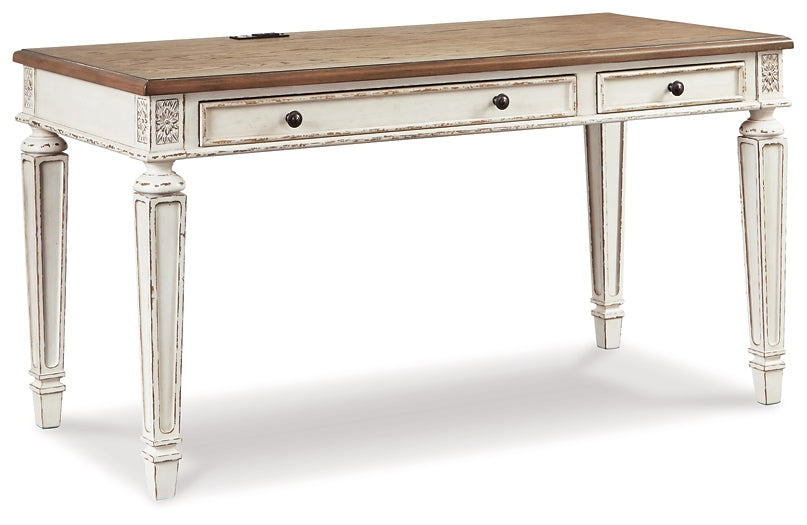 Realyn Home Office Desk and Storage Furniture Mart -  online today or in-store at our location in Duluth, Ga. Furniture Mart Georgia. View our lowest price today. Shop Now. 