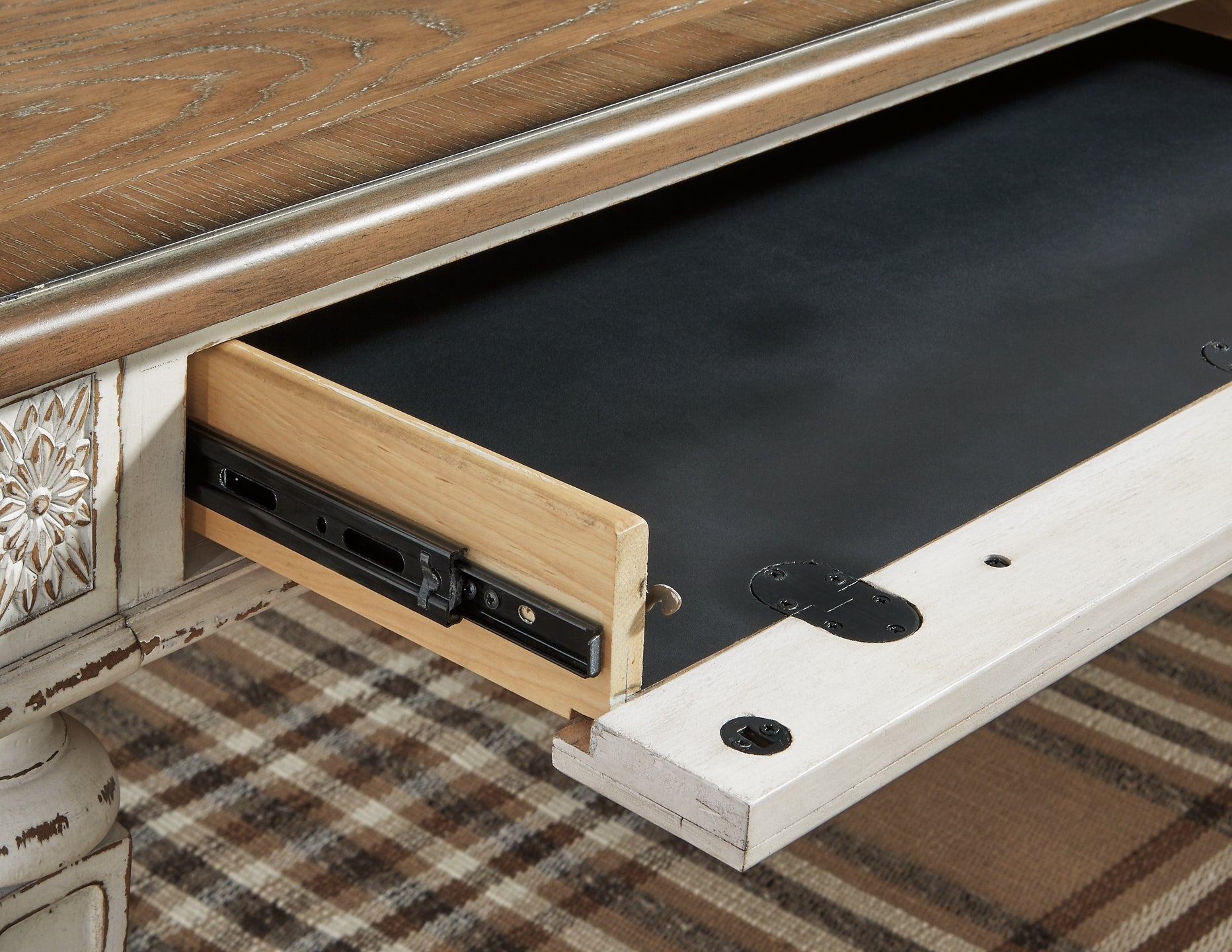 Realyn Home Office Desk and Storage Furniture Mart -  online today or in-store at our location in Duluth, Ga. Furniture Mart Georgia. View our lowest price today. Shop Now. 