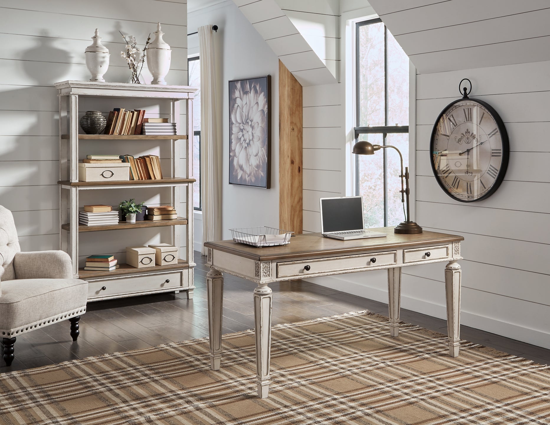 Realyn Home Office Desk and Storage Furniture Mart -  online today or in-store at our location in Duluth, Ga. Furniture Mart Georgia. View our lowest price today. Shop Now. 