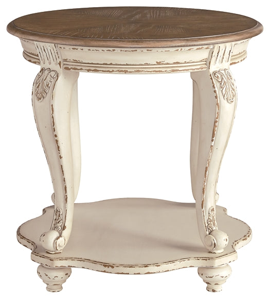 Realyn Round End Table Furniture Mart -  online today or in-store at our location in Duluth, Ga. Furniture Mart Georgia. View our lowest price today. Shop Now. 