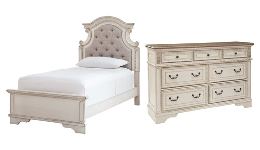 Realyn Twin Panel Bed with Dresser Furniture Mart -  online today or in-store at our location in Duluth, Ga. Furniture Mart Georgia. View our lowest price today. Shop Now. 