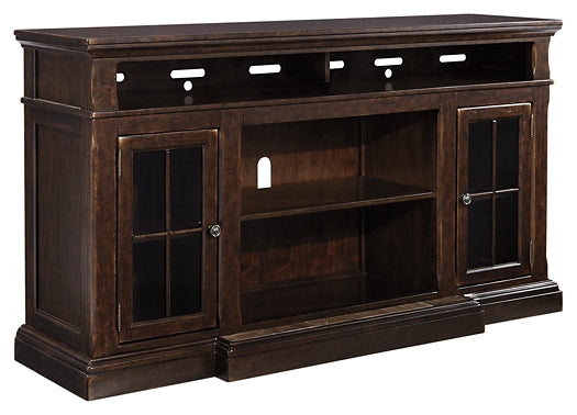 Roddinton XL TV Stand w/Fireplace Option Furniture Mart -  online today or in-store at our location in Duluth, Ga. Furniture Mart Georgia. View our lowest price today. Shop Now. 